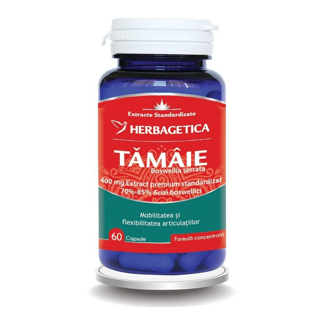 Produse - Tamaie 60 cp Herbagetica