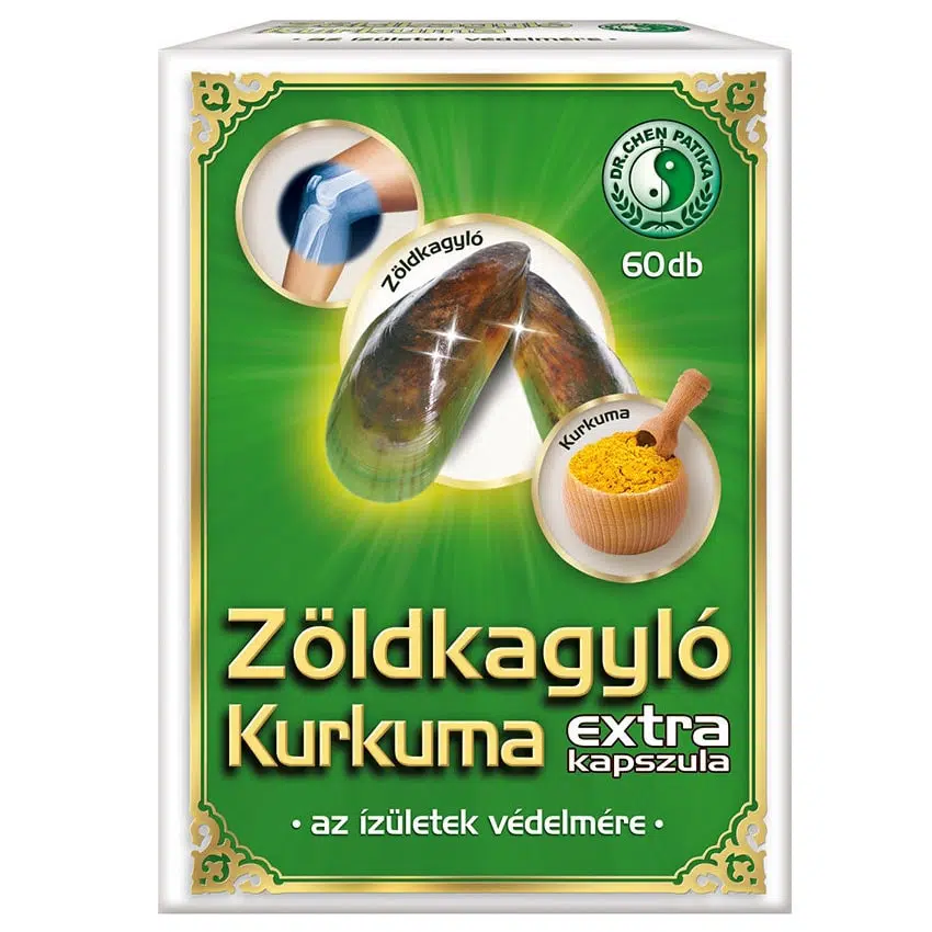 Produse - Turmeric cu scoică verde - 60 de capsule Dr. Chen