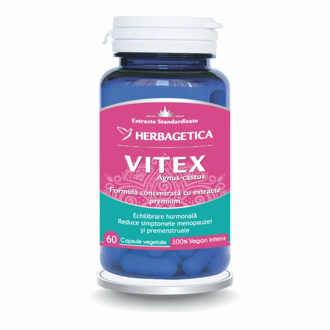 Vitamine , minerale - Vitex 60 cp Herbagetica