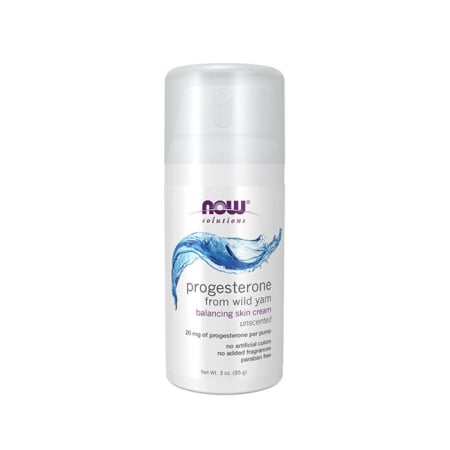 Produse - Crema naturala cu progesteron, Now Foods, Yam salbatic , 85g