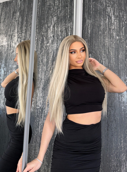 Compleu Midi Black (Fusta si Top) [4]