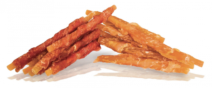 Recompense Pentru Caini, Mix, Betisoare De Morcov Invelite Cu Pui Si Rata, 250 g, A04598 [1]