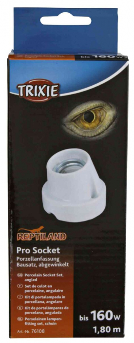 Adaptor Ceramic Pentru Bec, Pro, Inclinat, 160W, 76108	 [3]