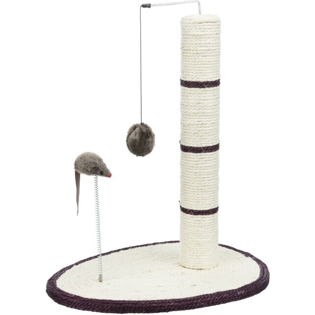 Stalp Sisal De Zgariat, Cu Jucarii, 40x30 cm/ h: 50 cm, Diverse Culori, 4306	 [2]