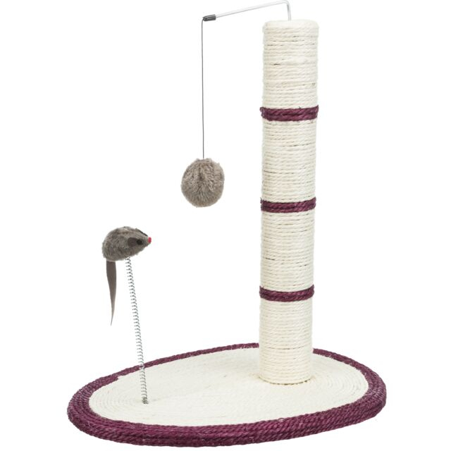 Stalp Sisal De Zgariat, Cu Jucarii, 40x30 cm/ h: 50 cm, Diverse Culori, 4306	 [3]