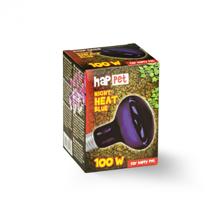 Bec Albastru Pentru Terariu, Caldura Nocturna, 100W, BP02	 [2]