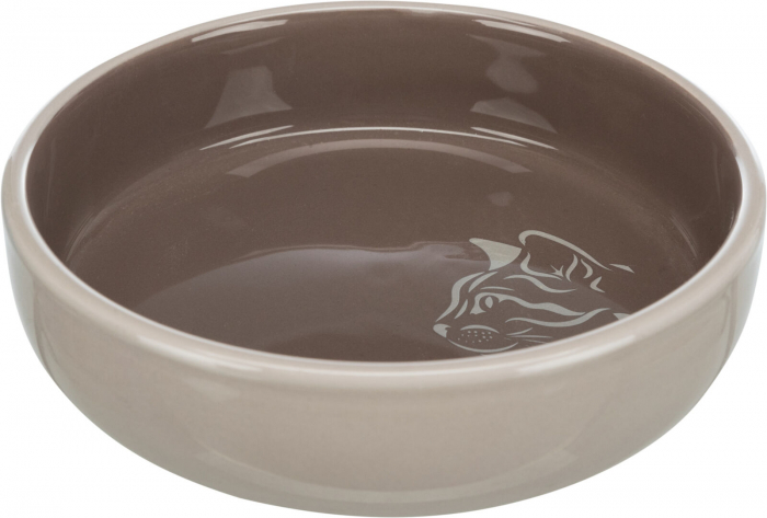 Castron Ceramic Pentru Pisici, 0.3 l/15 cm, Diferite Culori, 24779 [4]