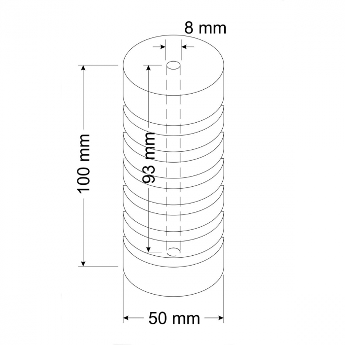 Burete Rezerva Pentru Filtru U-Jet 2, 10x5 cm, C069 [3]