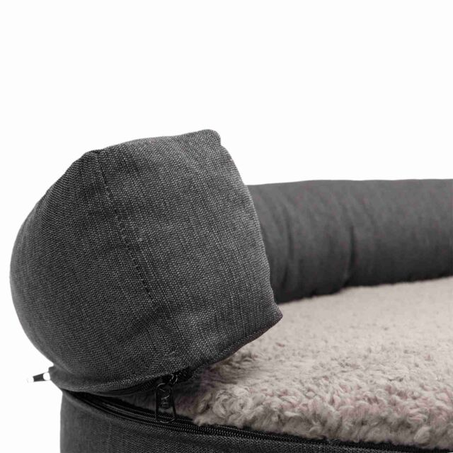Canapea Ortopedica Vital Sofia, 75 x 60 cm, Gri, 38271 [6]