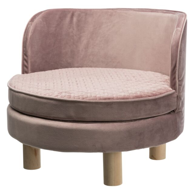 Canapea Livia Soft, 48x40 cm, Roz Antic, 37910	 [4]