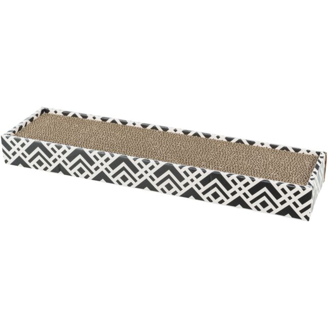 Carton De Zgariat, Scratchy, 48x5x13 cm, Negru/Alb, 4327	 [2]
