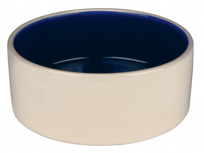 Castron Ceramic, 1 l/18 cm, Crem/Albastru, 2451 [2]