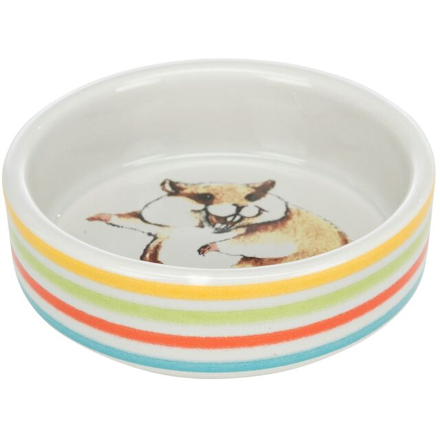Castron Ceramic Comic-Hamster, 80 ml/8 cm, Multicolor/Crem, 60801 [2]