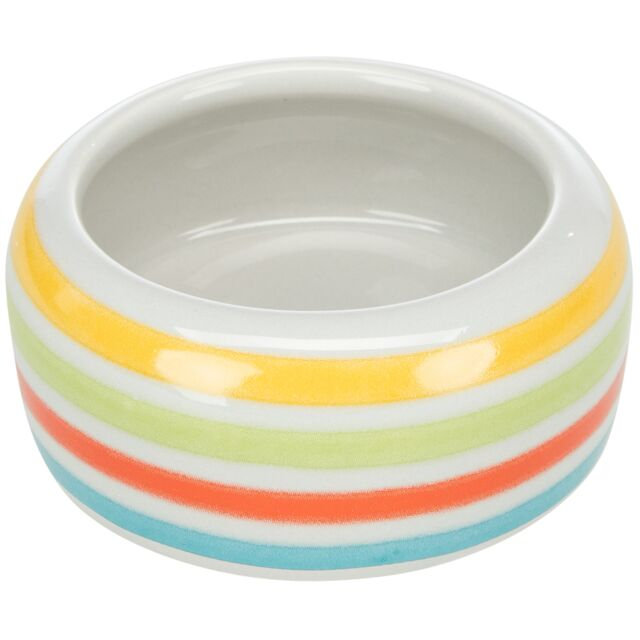 Castron Ceramic Pentru Hamsteri, 50 ml/ 8 cm, Multicolor/Crem, 60805 [2]