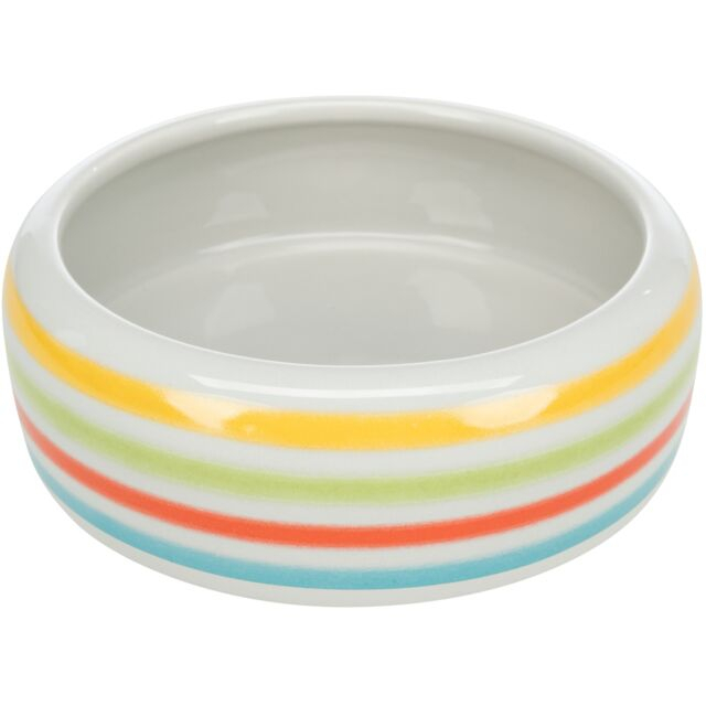 Castron Ceramic Pentru Iepuri, 500 ml/16 cm, Multicolor/Crem, 60807 [2]