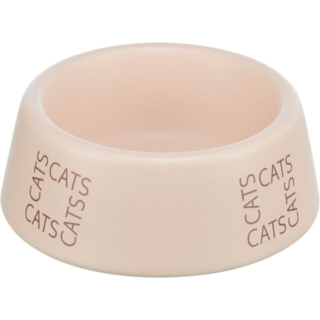 Castron Ceramic Pentru Pisici, 0.15 l/Ã¸ 12 cm, Roz, 25223 [1]