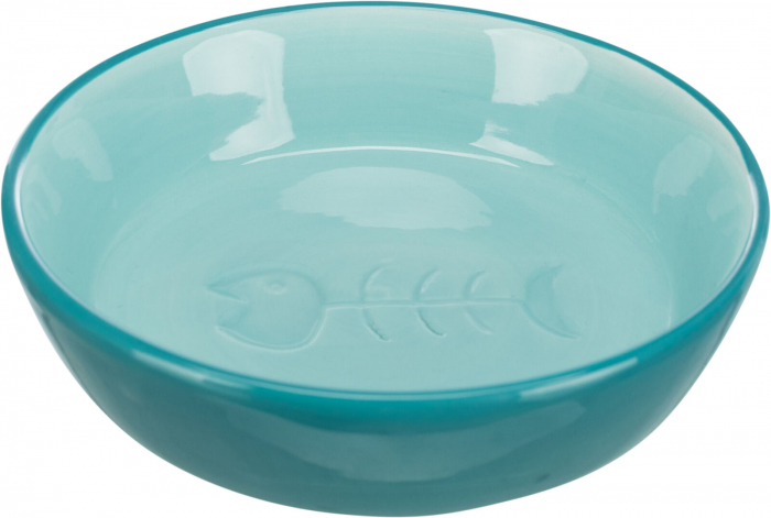 Castron Ceramic Pentru Pisici, 0.2 l/13 cm, Diferite Culori, 24492 [2]