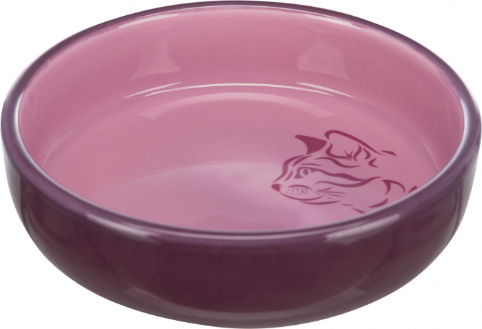 Castron Ceramic Pentru Pisici, 0.3 l/15 cm, Diferite Culori, 24779 [5]