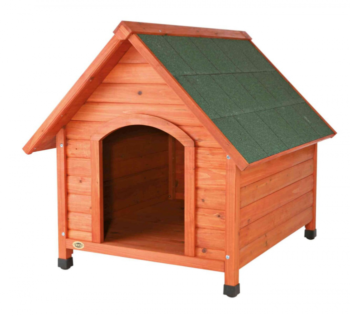 Casuta Cabana Din Lemn Pentru Caini, L: 96x105x112 cm, Maro, 39533	 [3]