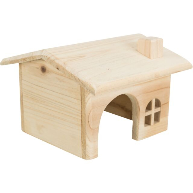 Casuta Pentru Hamsteri, Lemn, 15x11x15 cm, 61251	 [2]