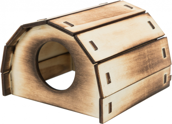Casuta Pentru Hamsteri, Mikkel, Lemn, 13x9x13 cm, 60865	 [2]