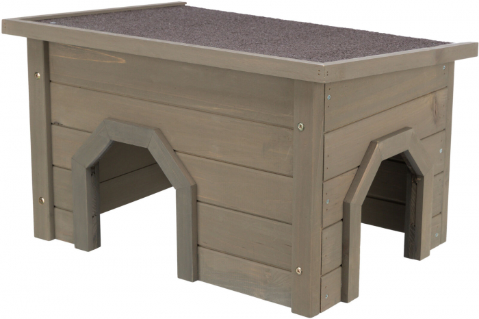 Casuta Pentru Rozatoare, 50x30x37 cm, Gri-Verzui, 62397 [1]