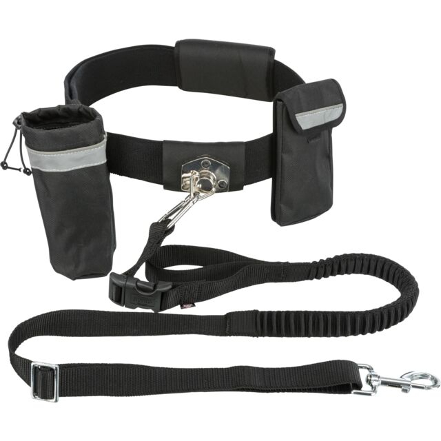 Centura Cu Lesa Pentru Jogging, 1.00-1.35 m/25 mm, Pana la 40 kg, Negru, 1275 [2]