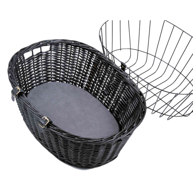 Cos Pentru Bicicleta, 50x41x35 cm, Pana la 5 kg, Negru, 2818	 [4]