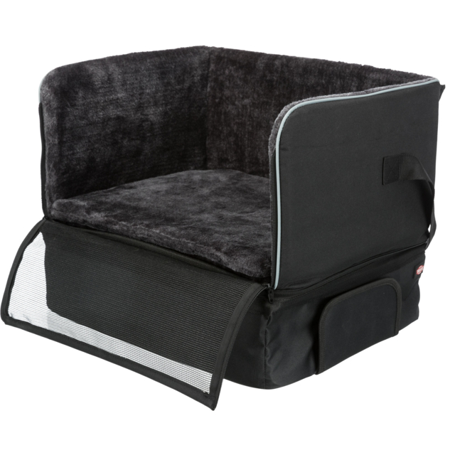 Scaun Auto Pentru Caini, 45x38x37 cm, Pana la 8 kg, Negru, 1322	 [4]