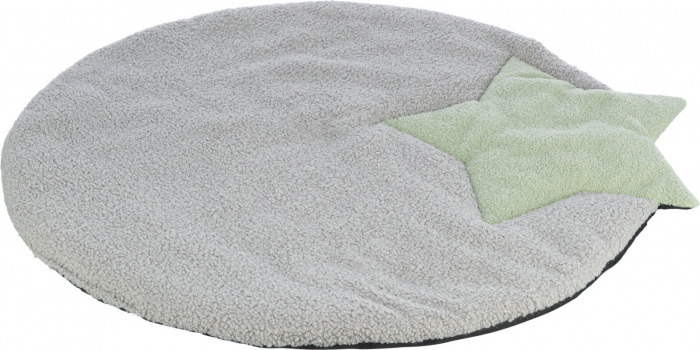 Covoras Junior, Cu Stea, 86x80 cm,Gri/Verde Menta, 38245	 [2]