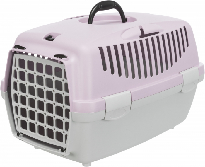 Cusca De Transport, Capri 2, XS-S: 37x34x55 cm, Pana la 8 kg, Gri/Lila, 39823	 [1]