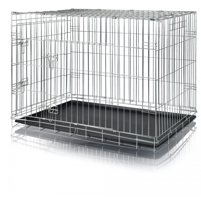 Cusca Metalica Pentru Caini, L: 109x79x71 cm, 3925	 [2]