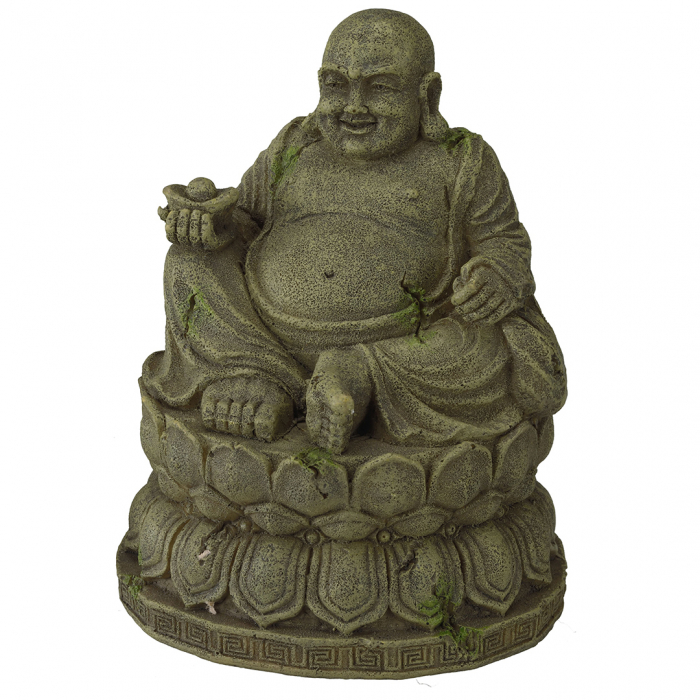Decor Bayon Buddha, M: 9.5 x 9.5 x 12.5 cm, 234/429617 [1]