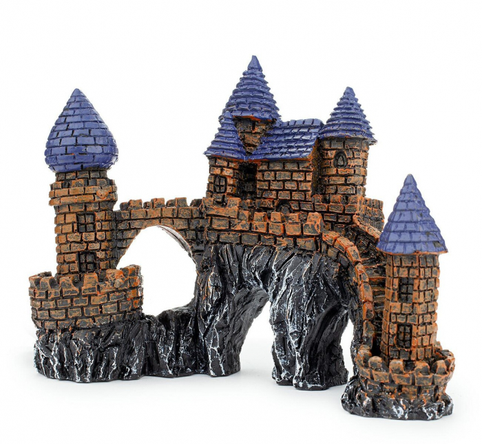 Decor Pentru Acvariu, Castel, 15x9x12.5 cm, R006	 [2]