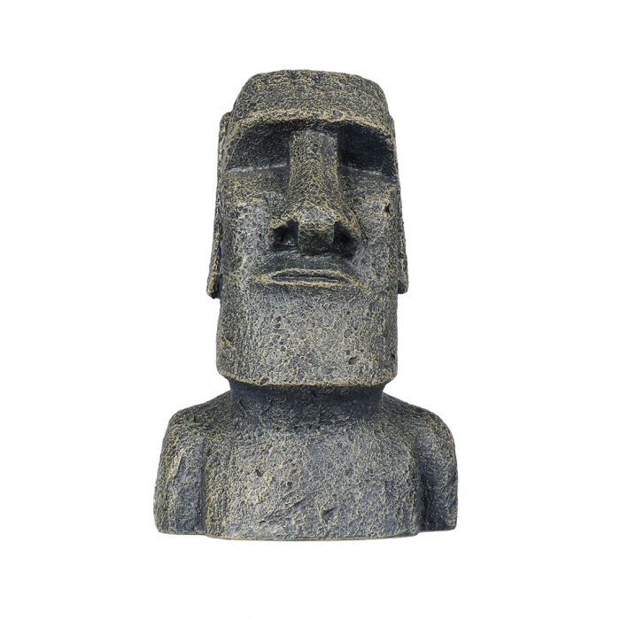 Decor Statuie Moai Din Insula Pastelui, 11x9x17 cm, L234/444382 [2]