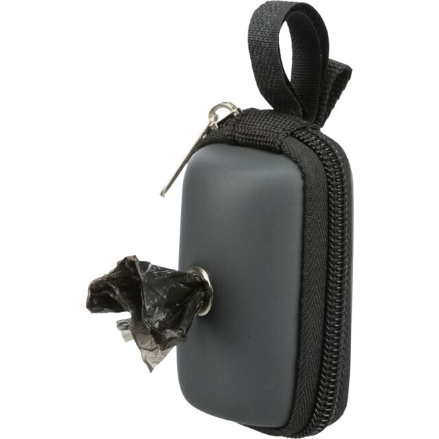 Dispenser Pungi Igienice, Cu Husa Din Piele Artificiala, 1 rola/20 buc, Diverse Culori, 22849	 [5]