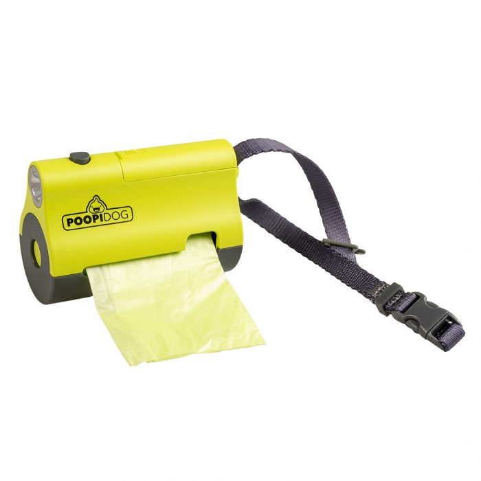 Dispenser Pungi Igienice, Cu LED, 8.5x4x6cm, Lime, L12926 [1]