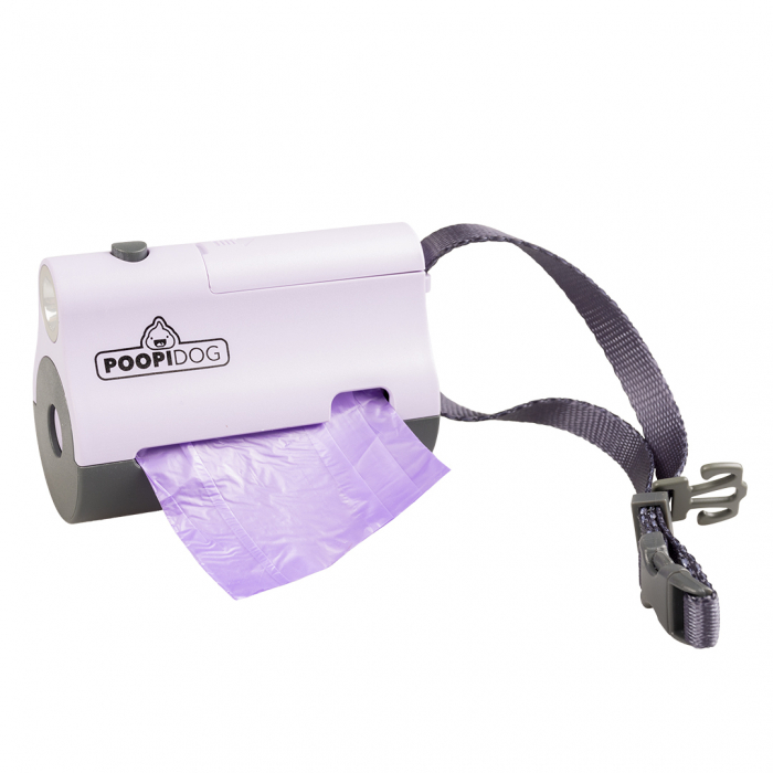 Dispenser Pungi Igienice, Cu LED, 8.5x4x6cm, Mov, L12927	 [1]