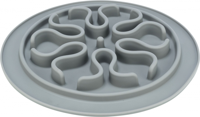 Farfurie Pentru Hranire Lenta, Silicon, 24 cm, Diferite Culori, 25035 [2]