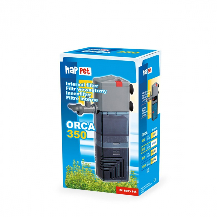 Filtru Intern Orca 350, Pentru Acvariu 60-120 l/4 W, F071 [1]