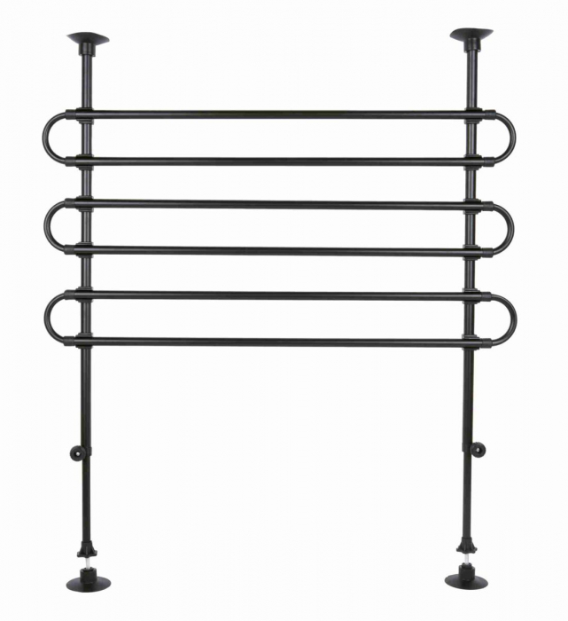 Grilaj Auto Portbagaj, Latime: 85-140 cm/ Inaltime: 75-110 cm, Negru, 1315	 [4]