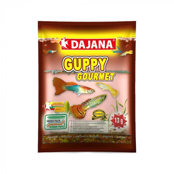 Guppy Gourmet Fulgi 80ml Plic DP003S  [3]