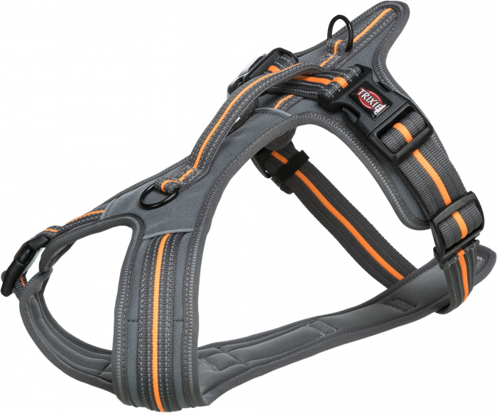 Ham Fusion Touring, L- XL: 72-89 cm/30 mm, Gri Grafit/Portocaliu Papaya, 207533 [2]