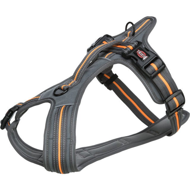 Ham Fusion Touring, M: 51-66 cm/20 mm, Gri Grafit/Portocaliu Papaya, 207531 [1]