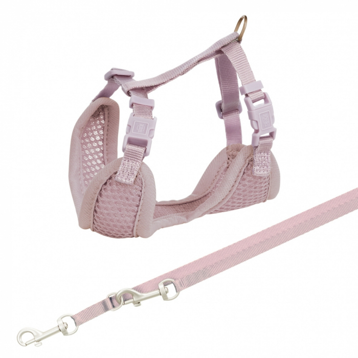 Ham Si Lesa, Soft, Pentru Caini Juniori, S-M: 26-34 cm/10 mm, 2.00 m, Lila Deschis, 15564	 [1]
