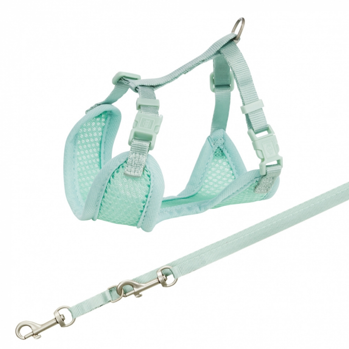 Ham Si Lesa, Soft, Pentru Caini Juniori, S-M: 26-34 cm/10 mm, 2.00 m, Verde Menta, 15565	 [1]
