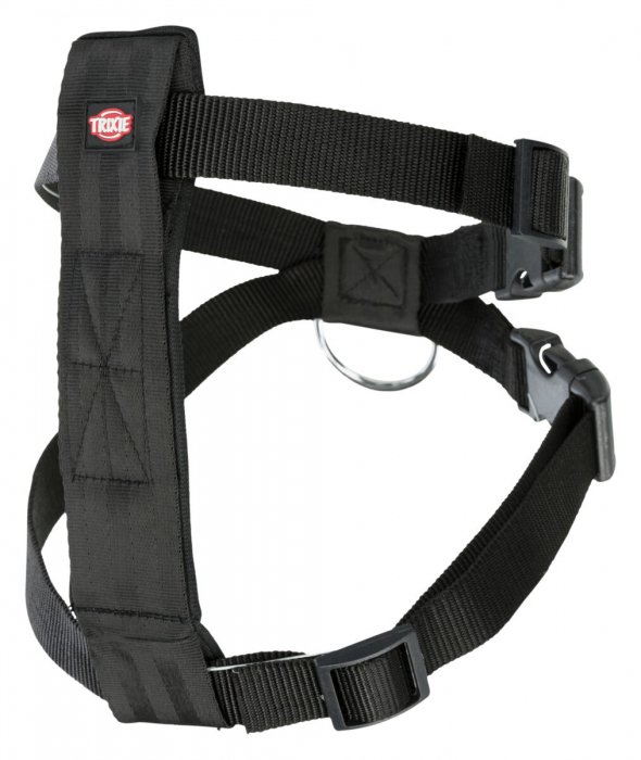 Ham Si Centura Auto Pentru Caini, XS: 20-50 cm/15 mm, Negru, 1288	 [2]