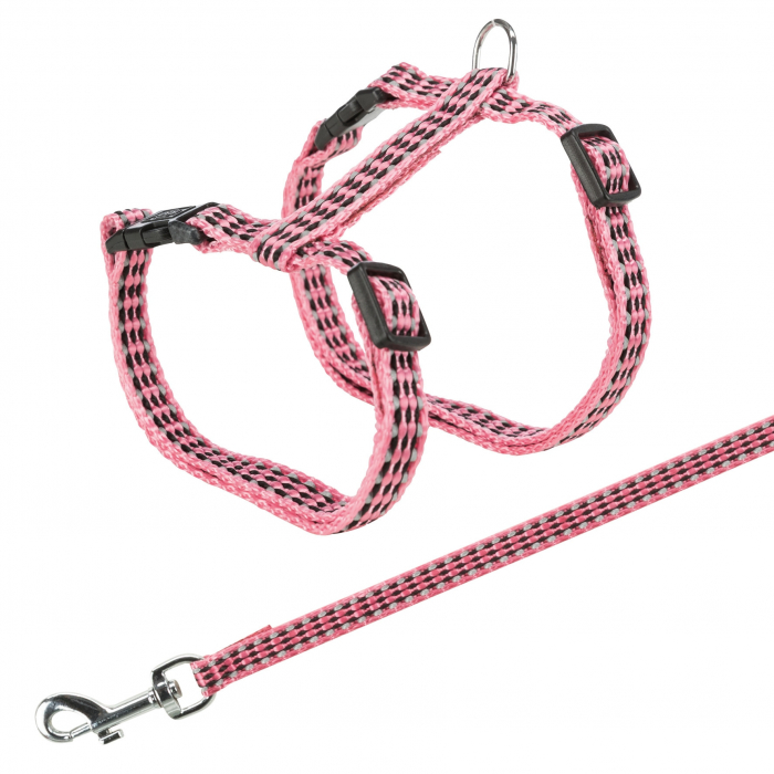 Ham Si Lesa Pentru Pisici, Reflectorizant, 22-42 cm/10 mm, 1.20 m, Diferite Culori, 4184 [2]