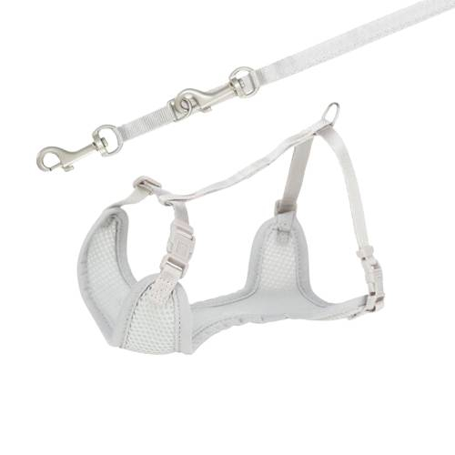 Ham Si Lesa, Soft, Pentru Caini Juniori, S-M: 26-34 cm/10 mm, 2.00 m, Gri, 15560	 [2]
