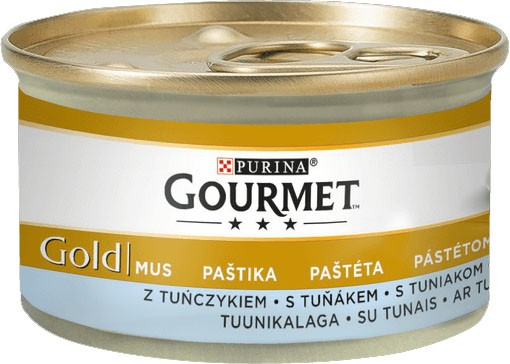 Hrana Umeda Pentru Pisici, Gourmet Gold, Cu Ton, 85 g	 [2]